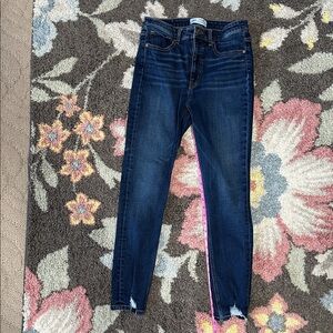 BKE Jeans Women’s 28 Parker Universal Fit High Rise Ankle Skinny Distressed